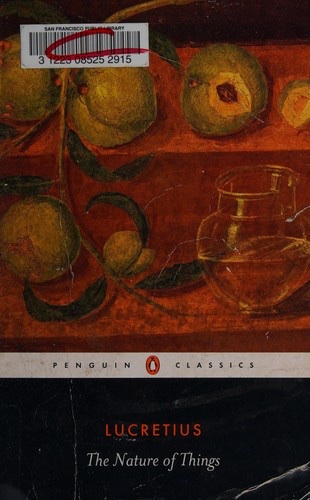 Cover of De Rerum Natura (The Nature of Things)