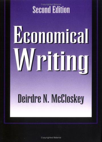 Cover of Economical Writing