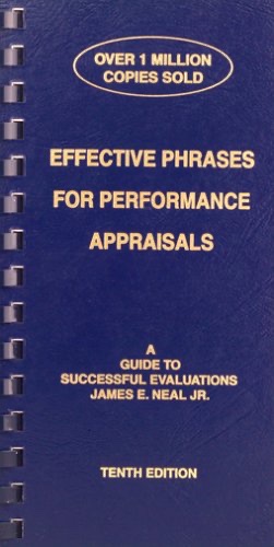 Cover of Effective phrases for performance appraisals