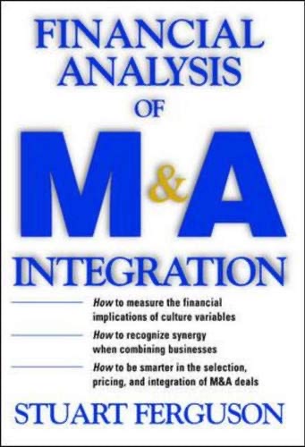 Cover of Financial analysis of M&A integration