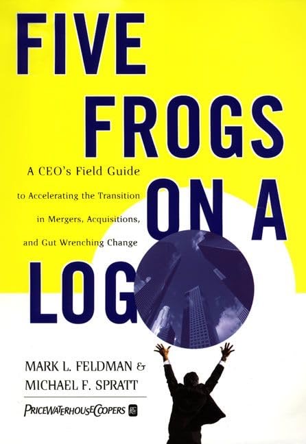 Cover of Five frogs on a log