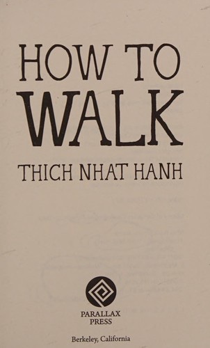 Cover of How to Walk