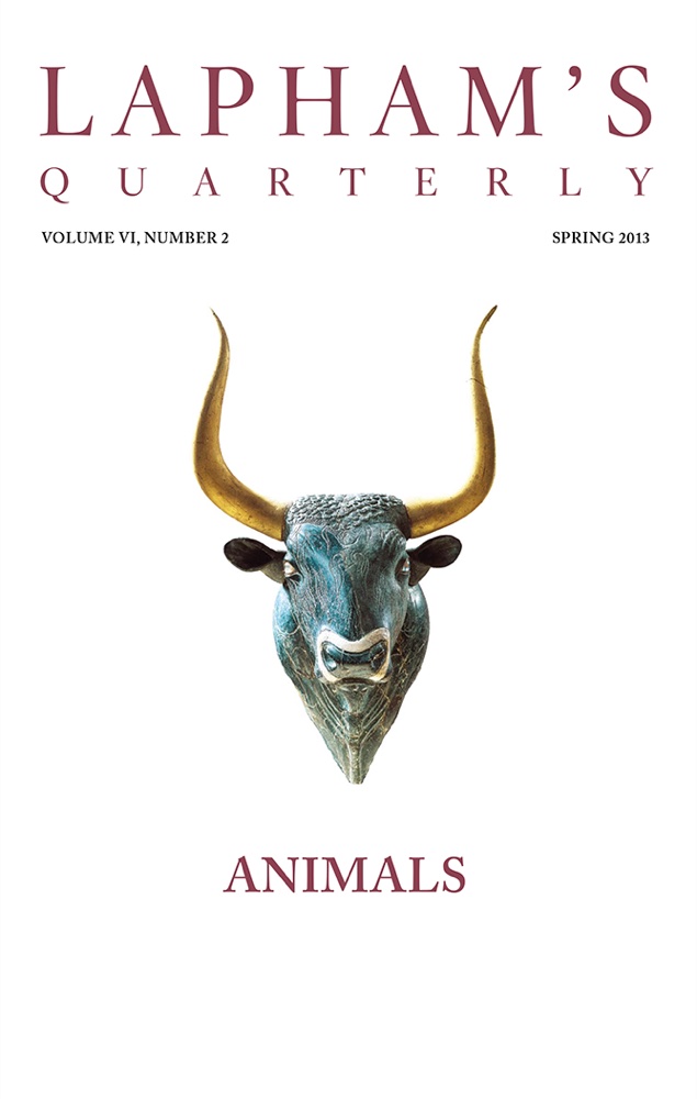 Cover of Lapham's Quarterly: Animals