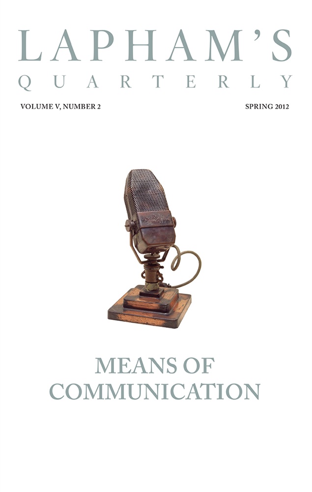 Cover of Lapham's Quarterly: Communication
