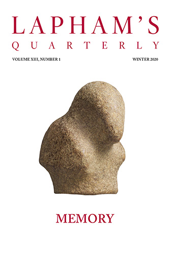 Cover of Lapham's Quarterly: Memory