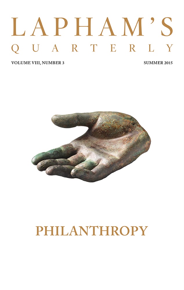 Cover of Lapham's Quarterly: Philanthropy