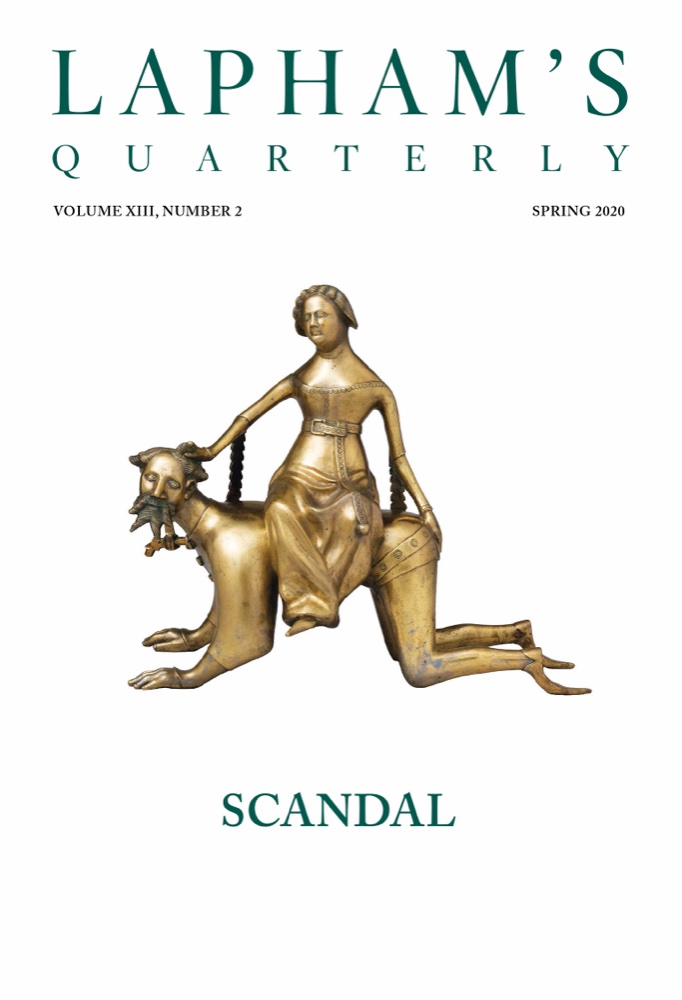 Cover of Lapham's Quarterly: Scandal