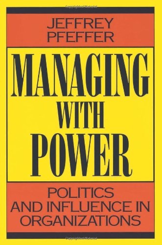 Cover of Managing with power