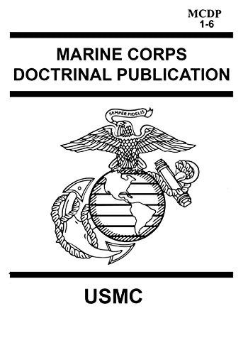 Cover of Marine Corps Doctrinal Publication MCDP 1-6