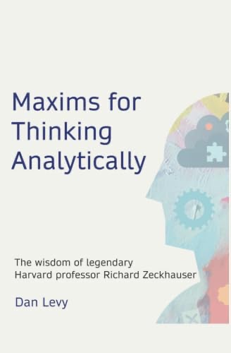 Cover of Maxims for Thinking Analytically