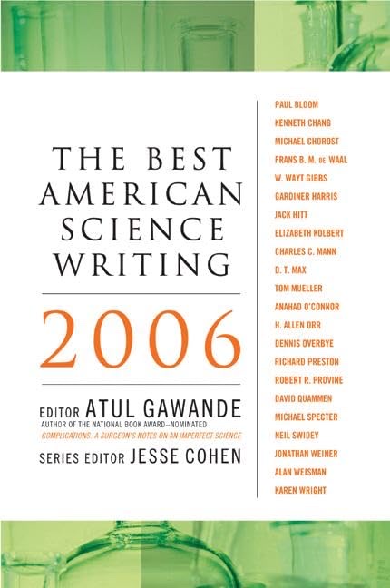 Cover of The best American science writing 2006