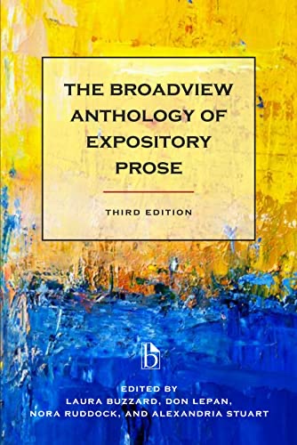 Cover of The Broadview Anthology of Expository Prose - Third Edition