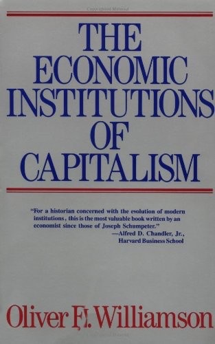 Cover of The Economic Institutions of Capitalism