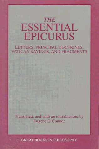 Cover of The Essential Epicurus