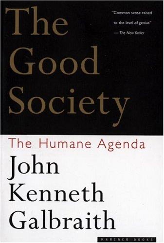 Cover of The Good Society