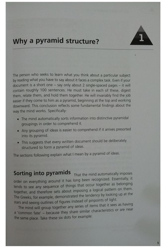 Cover of The Pyramid Principle