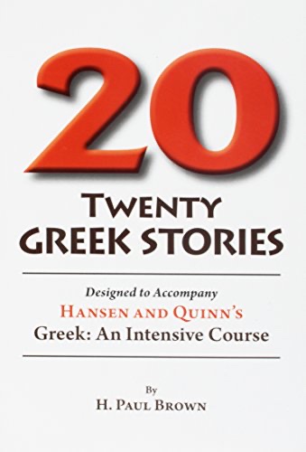 Cover of Twenty Greek stories designed to accompany Hansen and Quinn's Greek
