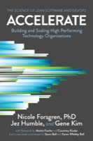 Cover of Accelerate: The Science of Lean Software and DevOps