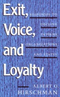 Cover of Exit, Voice, and Loyalty