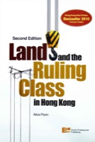 Cover of Land and the ruling class in Hong Kong