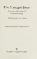 Cover of The managed heart