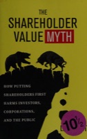Cover of The Shareholder Value Myth