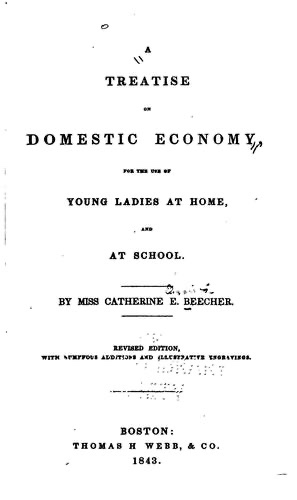 Cover of A Treatise on Domestic Economy
