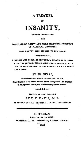 Cover of A Treatise on Insanity