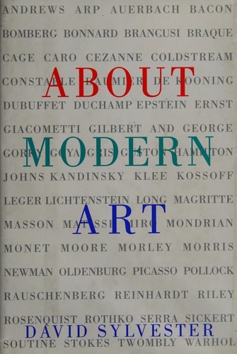 Cover of About Modern Art