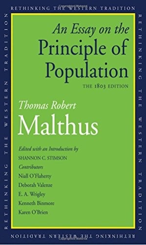 Cover of An Essay on the Principle of Population