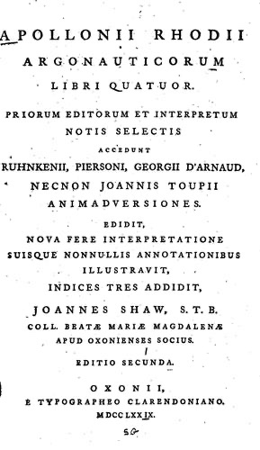 Cover of Argonautica