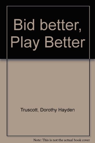Cover of Bid Better, Play Better