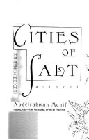 Cover of Cities of Salt