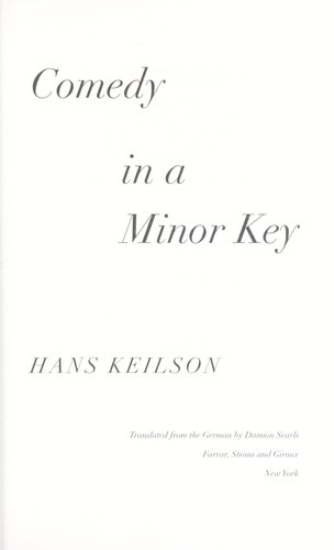 Cover of Comedy in a Minor Key