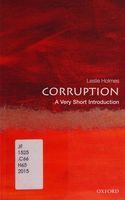 Cover of Corruption: A Very Short Introduction