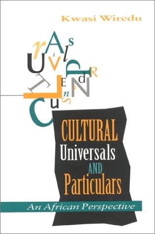 Cover of Cultural Universals and Particulars