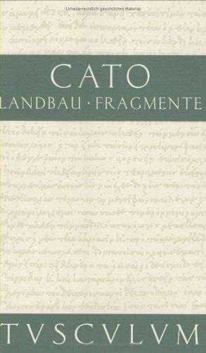 Cover of De Agri Cultura