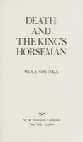 Cover of Death and the king's horseman.