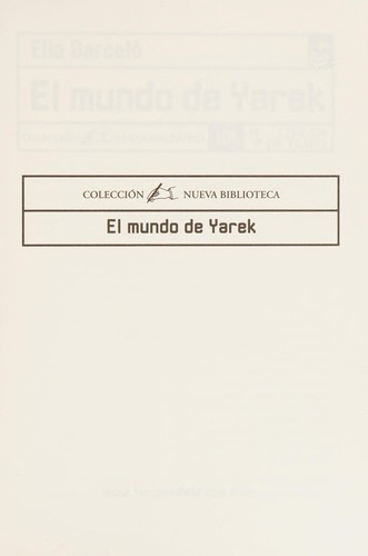 Cover of El mundo de Yarek