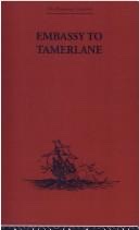 Cover of Embassy to Tamerlane
