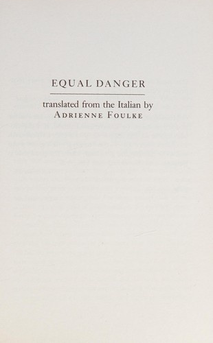Cover of Equal Danger