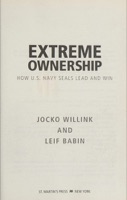 Cover of Extreme ownership