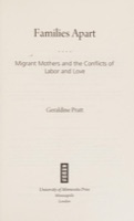 Cover of Families Apart