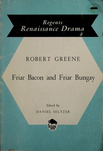 Cover of Friar Bacon and Friar Bungay