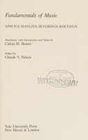 Cover of Fundamentals of Music