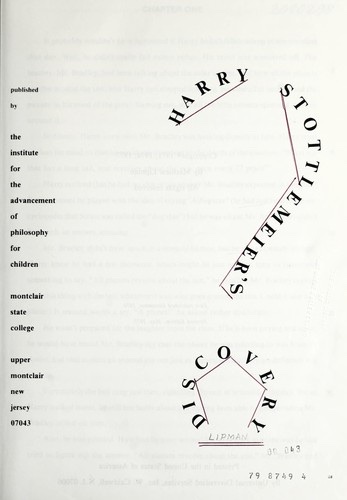 Cover of Harry Stottlemeier's Discovery