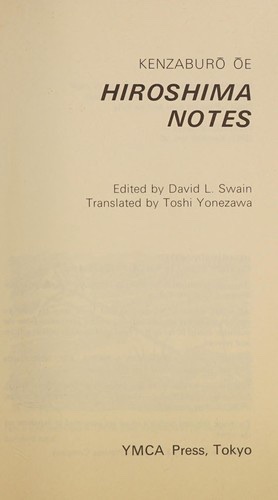 Cover of Hiroshima Notes