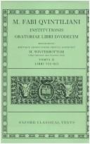 Cover of Institutio Oratoria