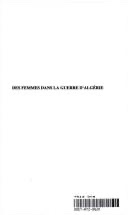 Cover of Les femmes algériennes dans la guerre