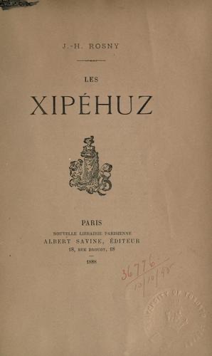 Cover of Les Xipéhuz